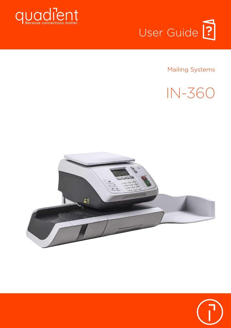 QUADIENT IN360 USER MANUAL Pdf Download ManualsLib