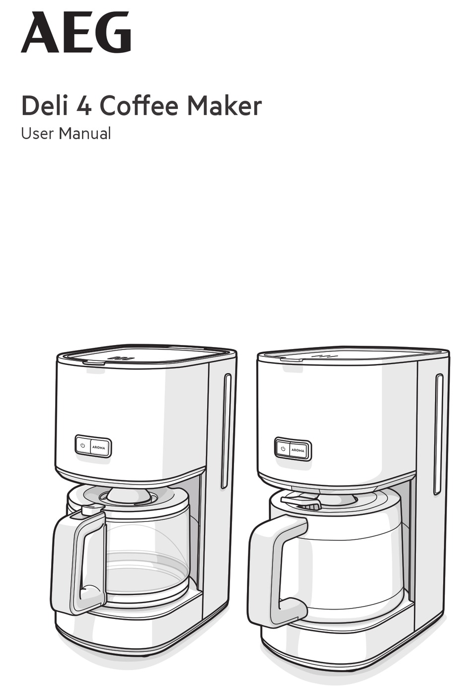 AEG DELI 4 USER MANUAL Pdf Download | ManualsLib