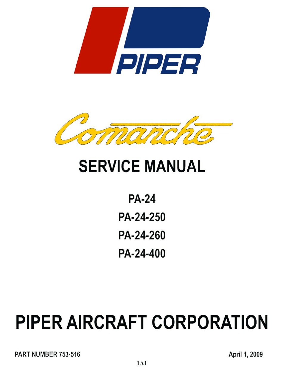 Pa 24 Service Manual, PDF, Rudder