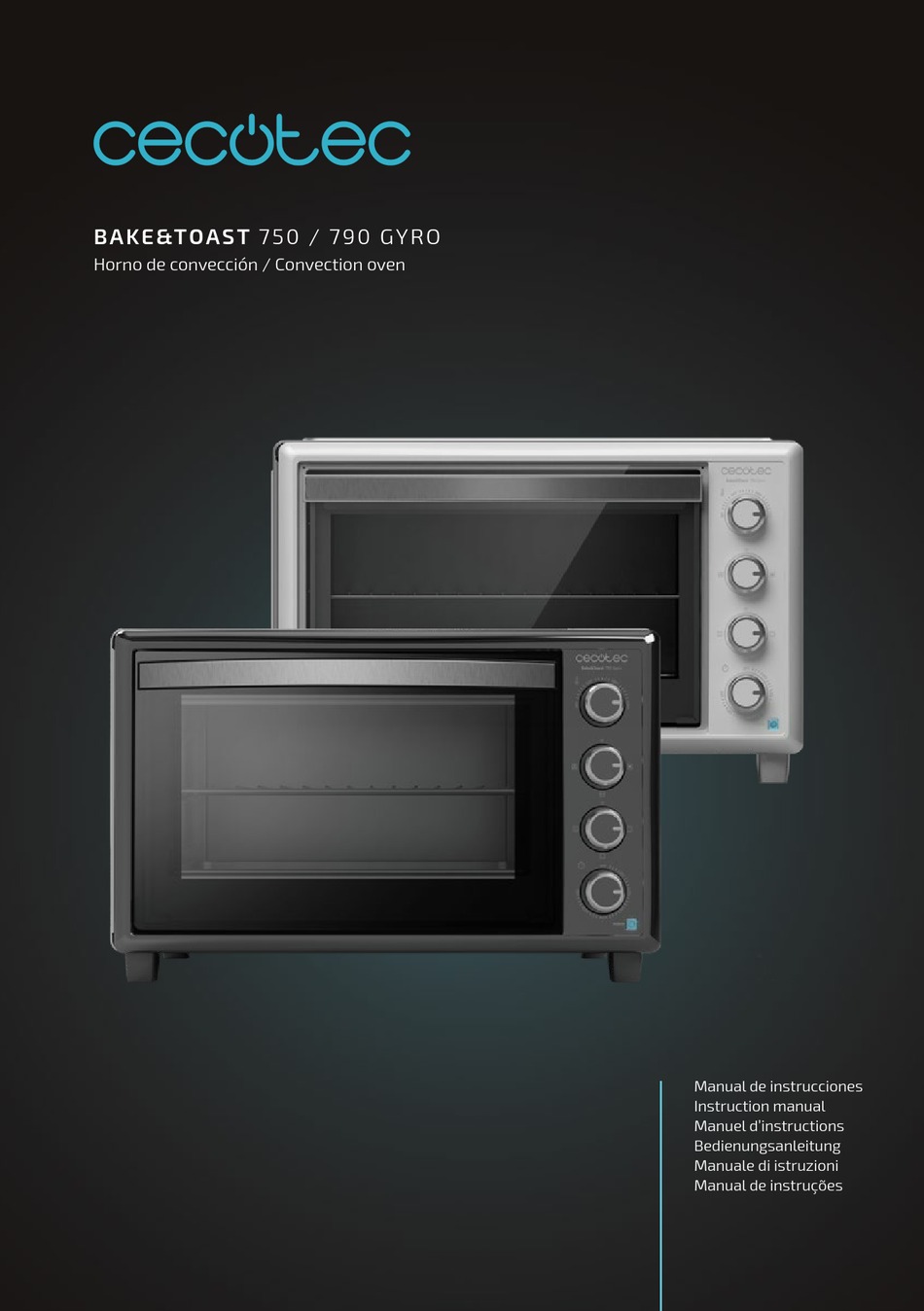 CECOTEC BAKE&TOAST 750 GYRO INSTRUCTION MANUAL Pdf Download ManualsLib