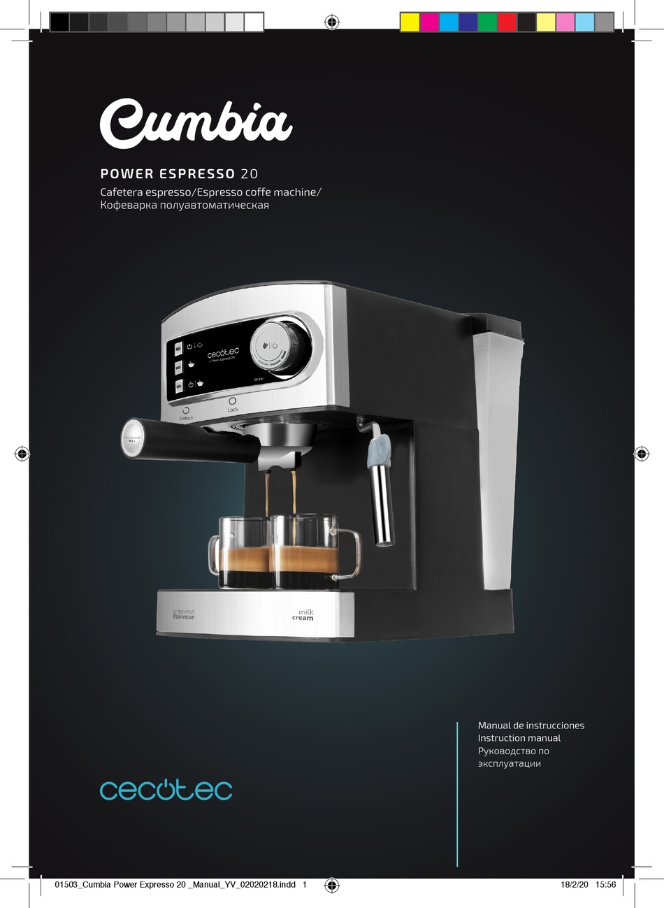 Cleaning And Maintenance - cecotec Cumbia POWER ESPRESSO 20 Instruction  Manual [Page 41] | ManualsLib