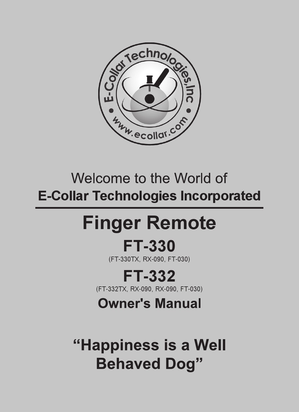 mini educator e collar manual
