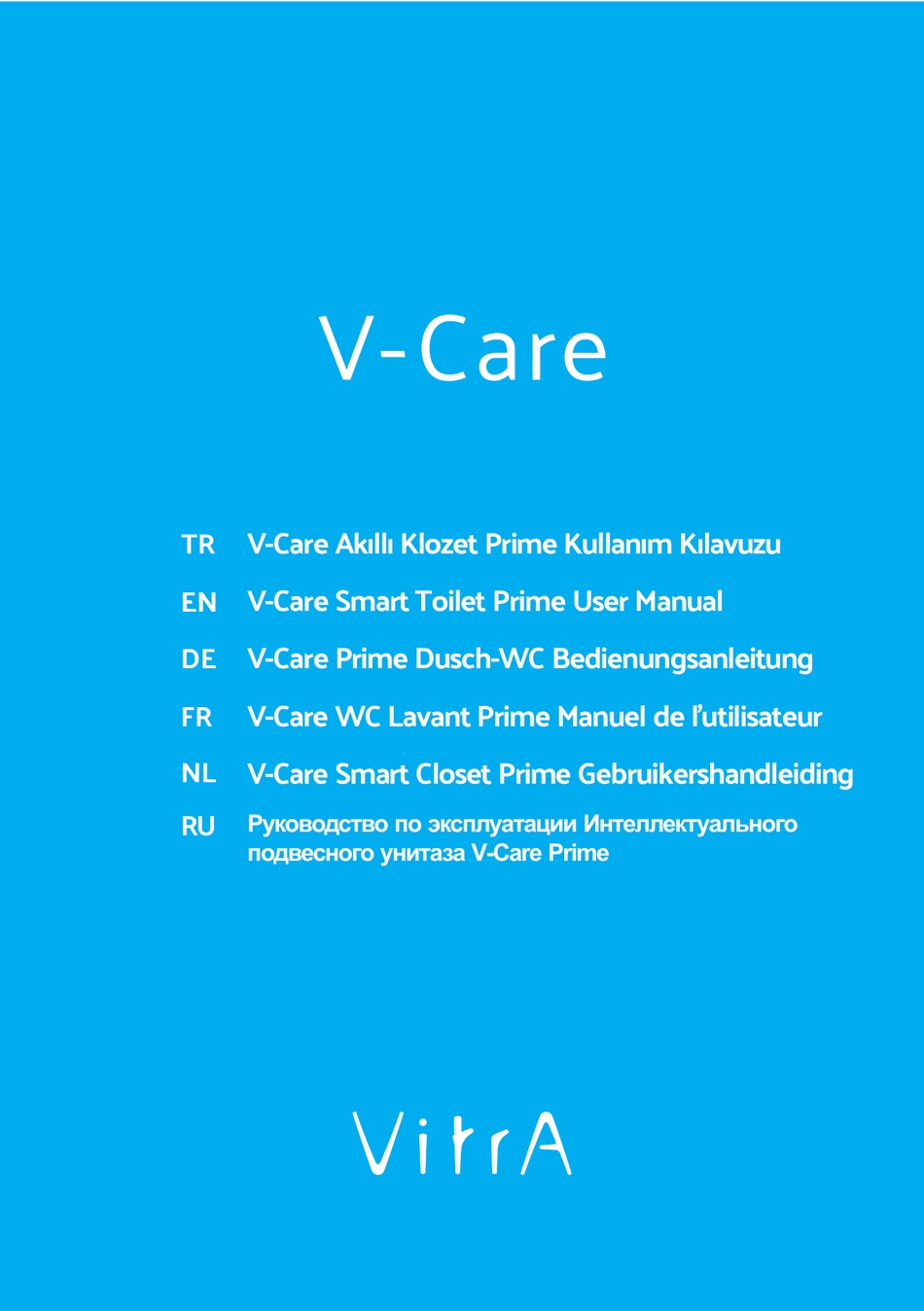 VITRA VCARE USER MANUAL Pdf Download ManualsLib