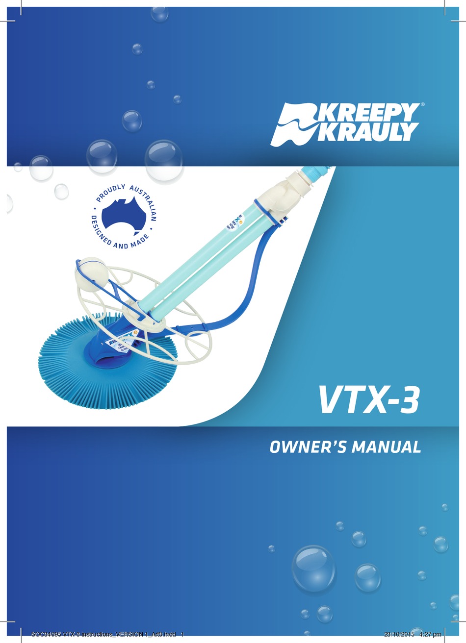 KREEPY KRAULY VTX3 OWNER