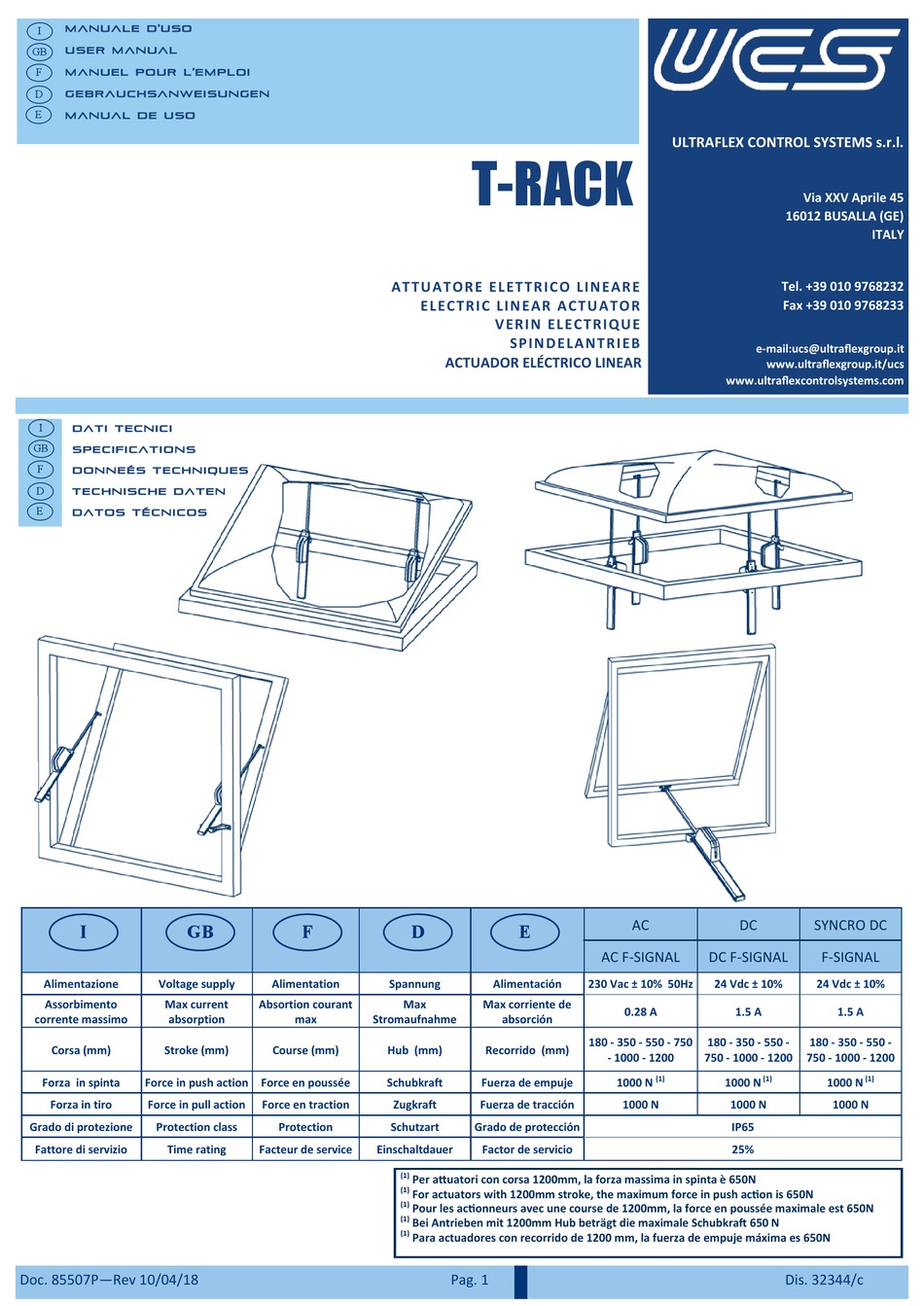 UCS TRACK USER MANUAL Pdf Download ManualsLib