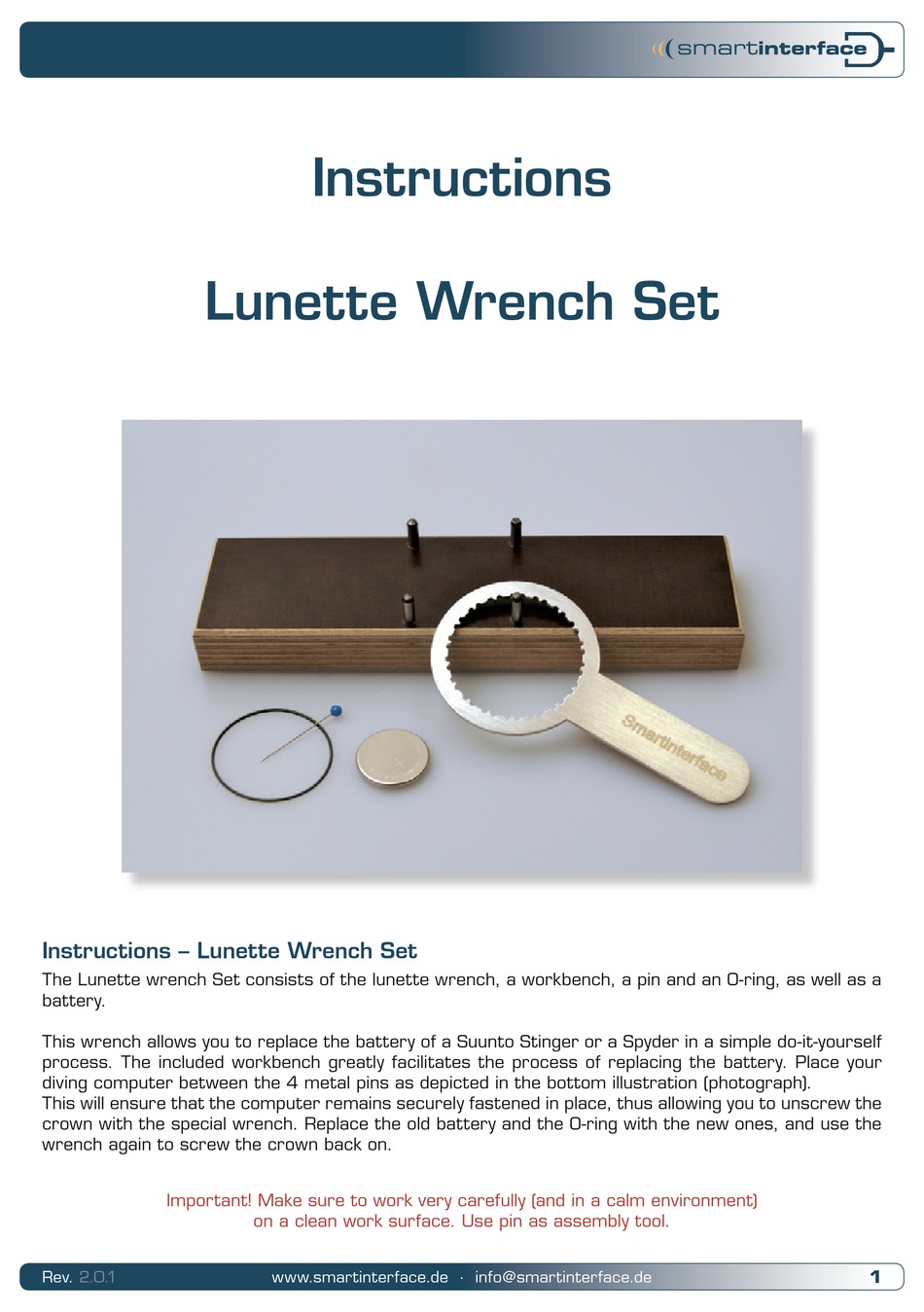 SMARTINTERFACE INSTRUCTIONS MANUAL Pdf Download ManualsLib