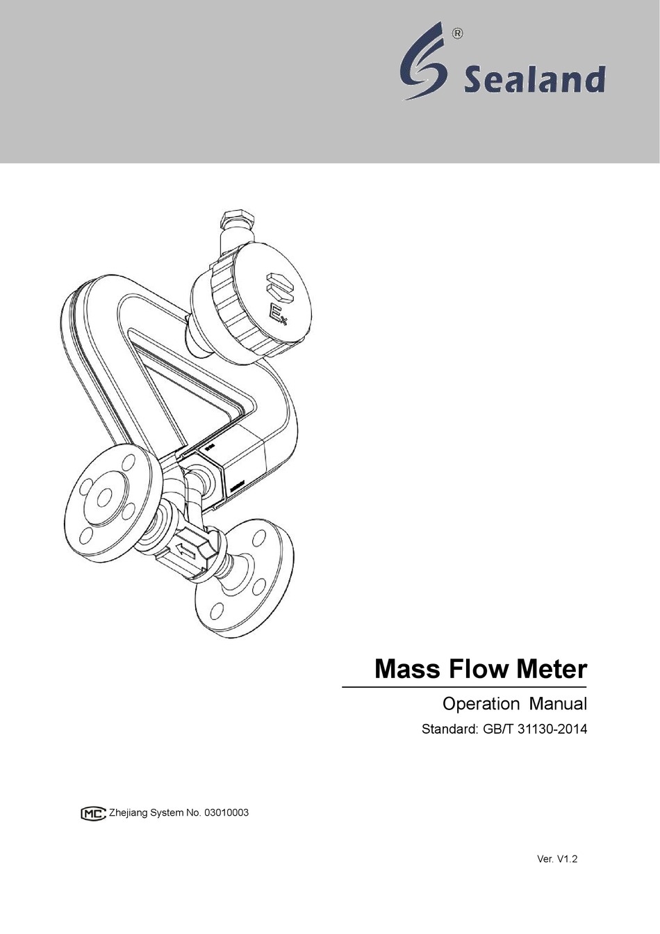 SEALAND MASS FLOW METER OPERATION MANUAL Pdf Download ManualsLib