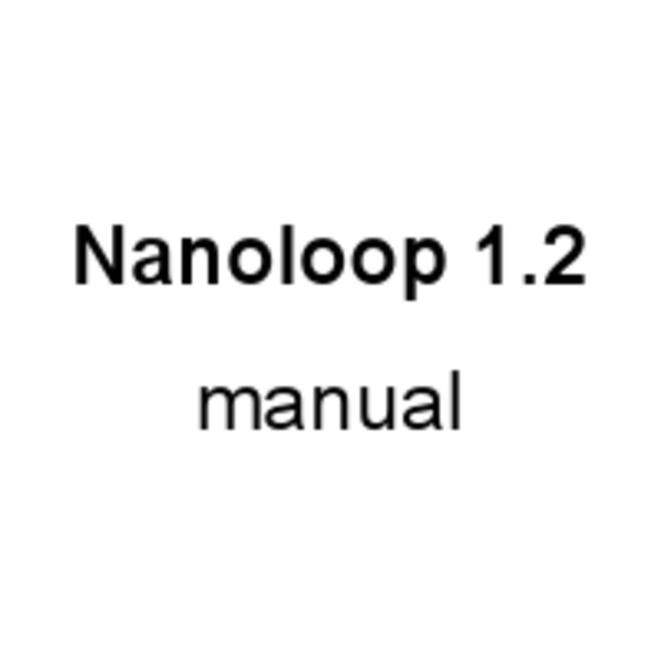 Nanoloop 1.2 みつかり