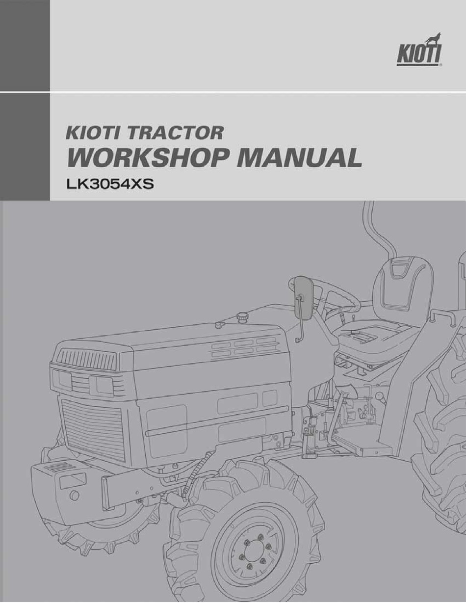 KIOTI LK3054XS MANUAL Pdf Download ManualsLib