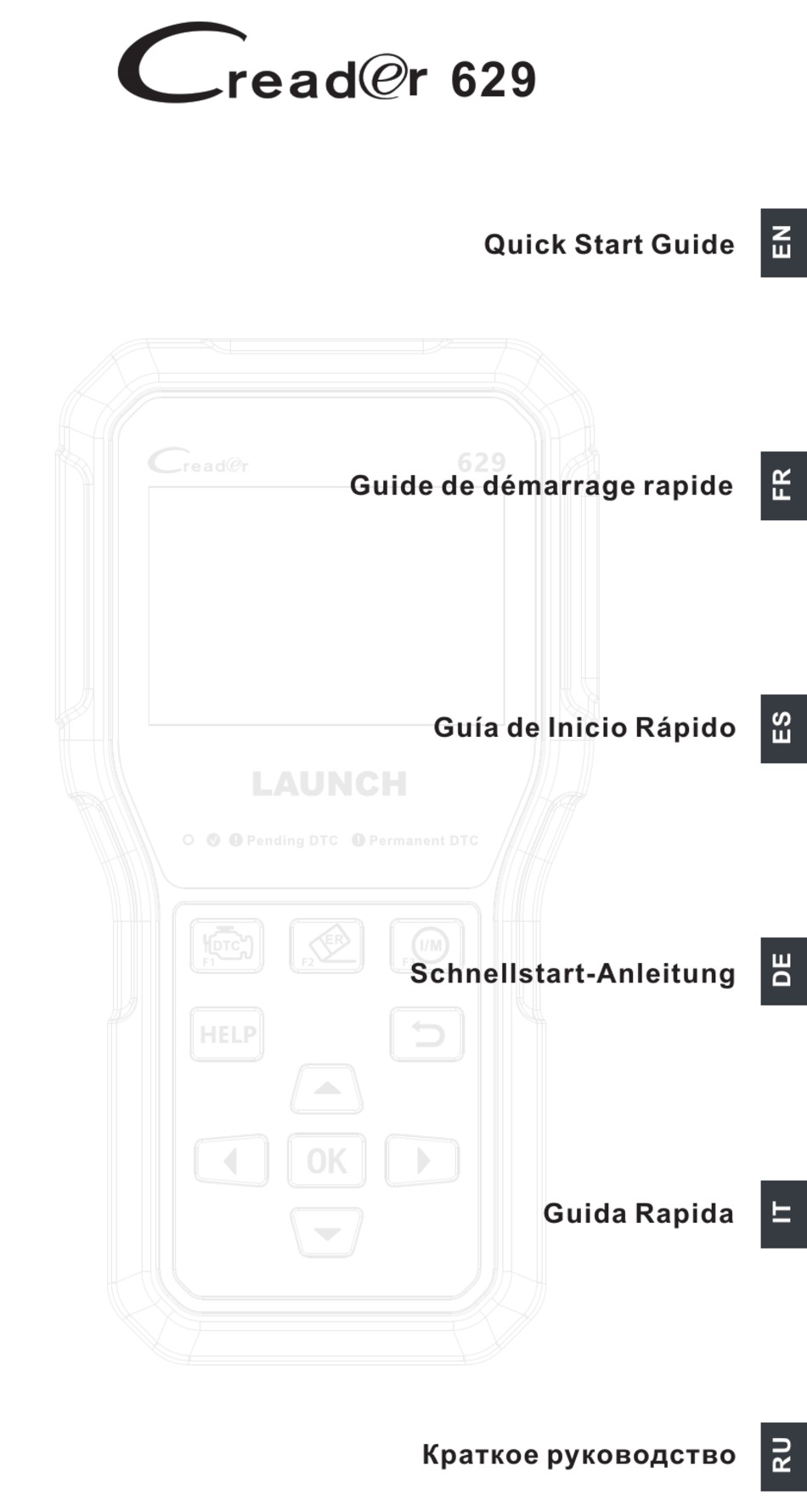 LAUNCH TECH CREADER 629 QUICK START MANUAL Pdf Download ManualsLib