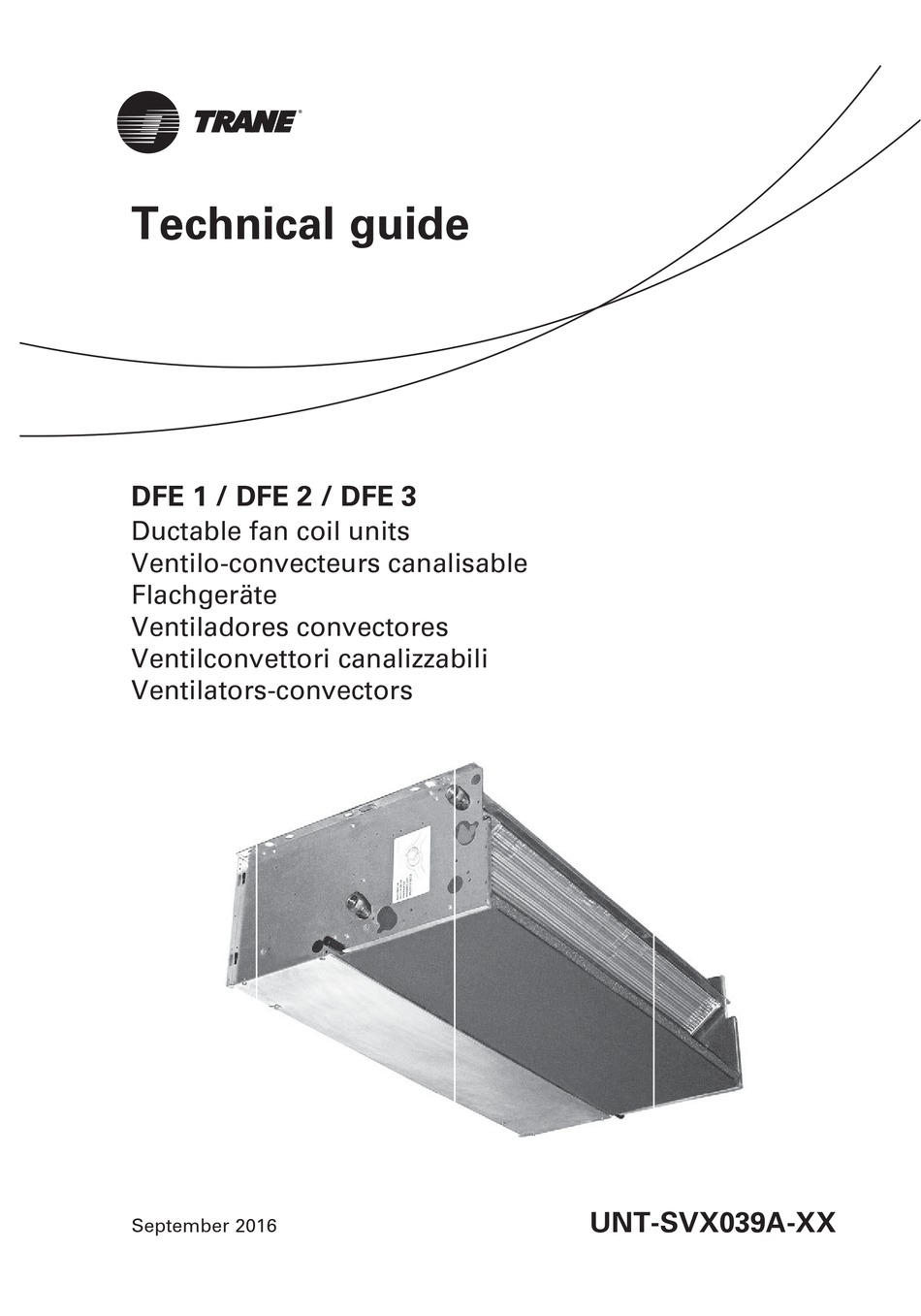 INGERSOLLRAND TRANE UNITRANE DFE 1 TECHNICAL MANUAL Pdf Download