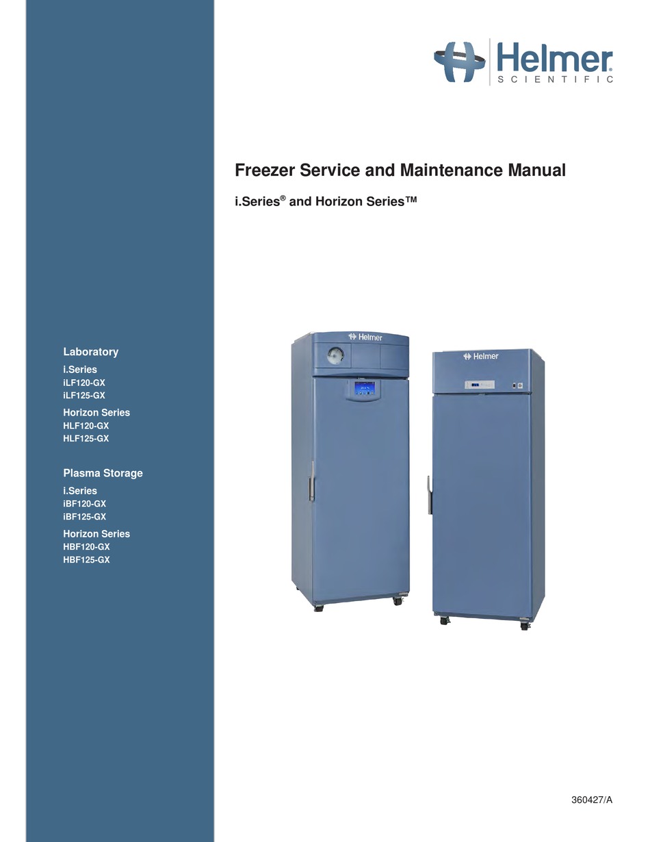 HELMER I SERIES SERVICE AND MAINTENANCE MANUAL Pdf Download ManualsLib