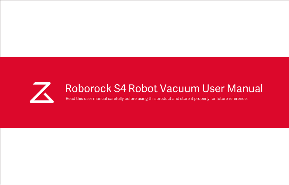 ROBOROCK S4 USER MANUAL Pdf Download ManualsLib