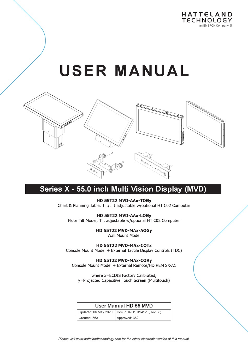 EMBRON HATTELAND X SERIES USER MANUAL Pdf Download ManualsLib