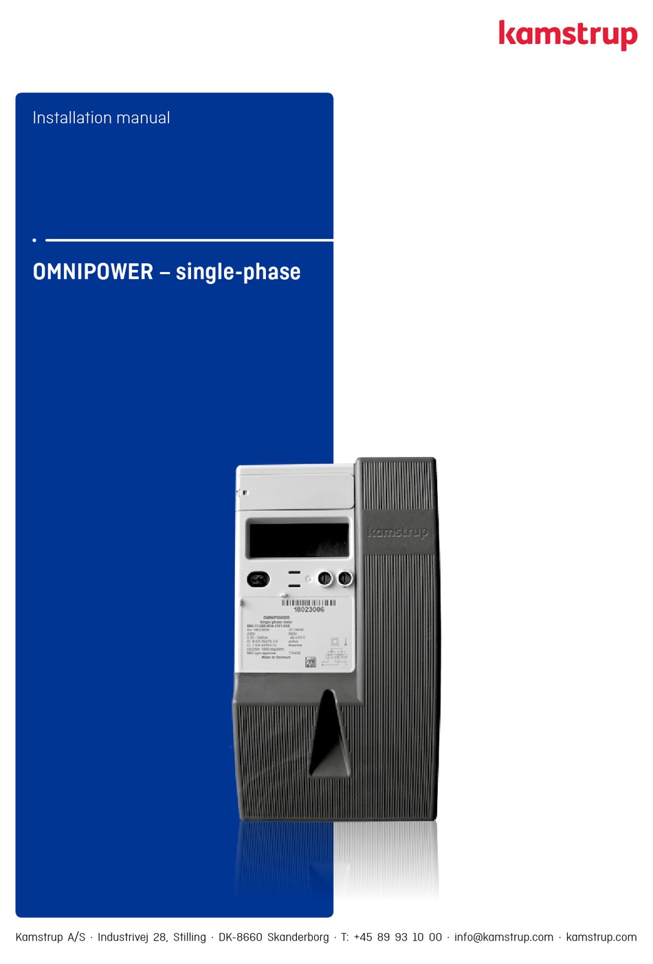KAMSTRUP OMNIPOWER INSTALLATION MANUAL Pdf Download | ManualsLib