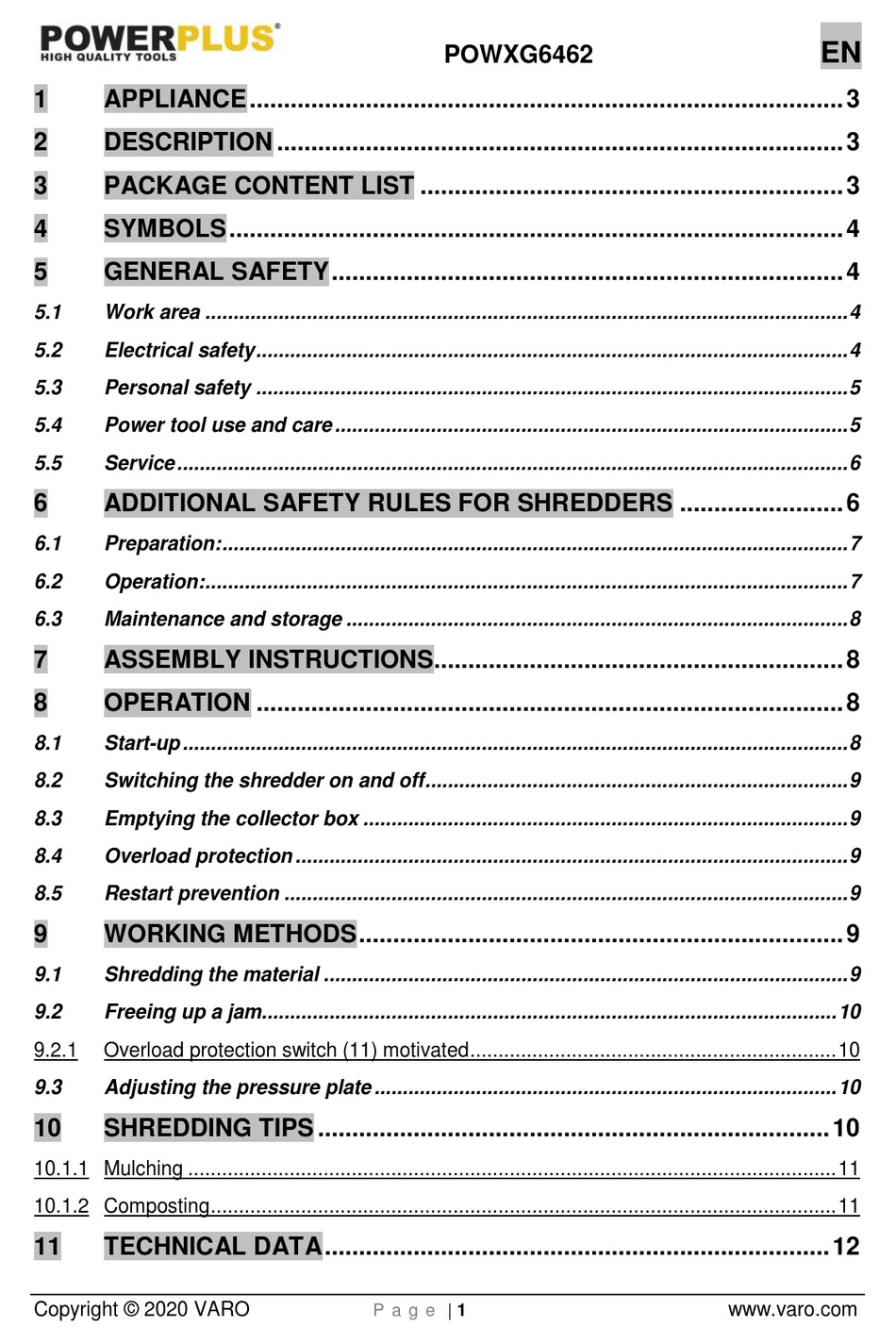 powerplus-powxg6462-manual-pdf-download-manualslib