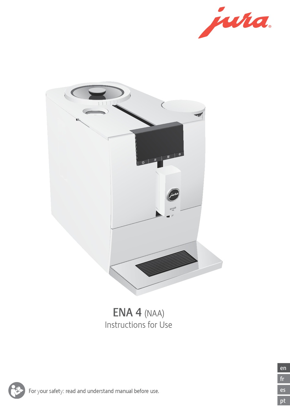 JURA ENA 4 INSTRUCTIONS FOR USE MANUAL Pdf Download ManualsLib