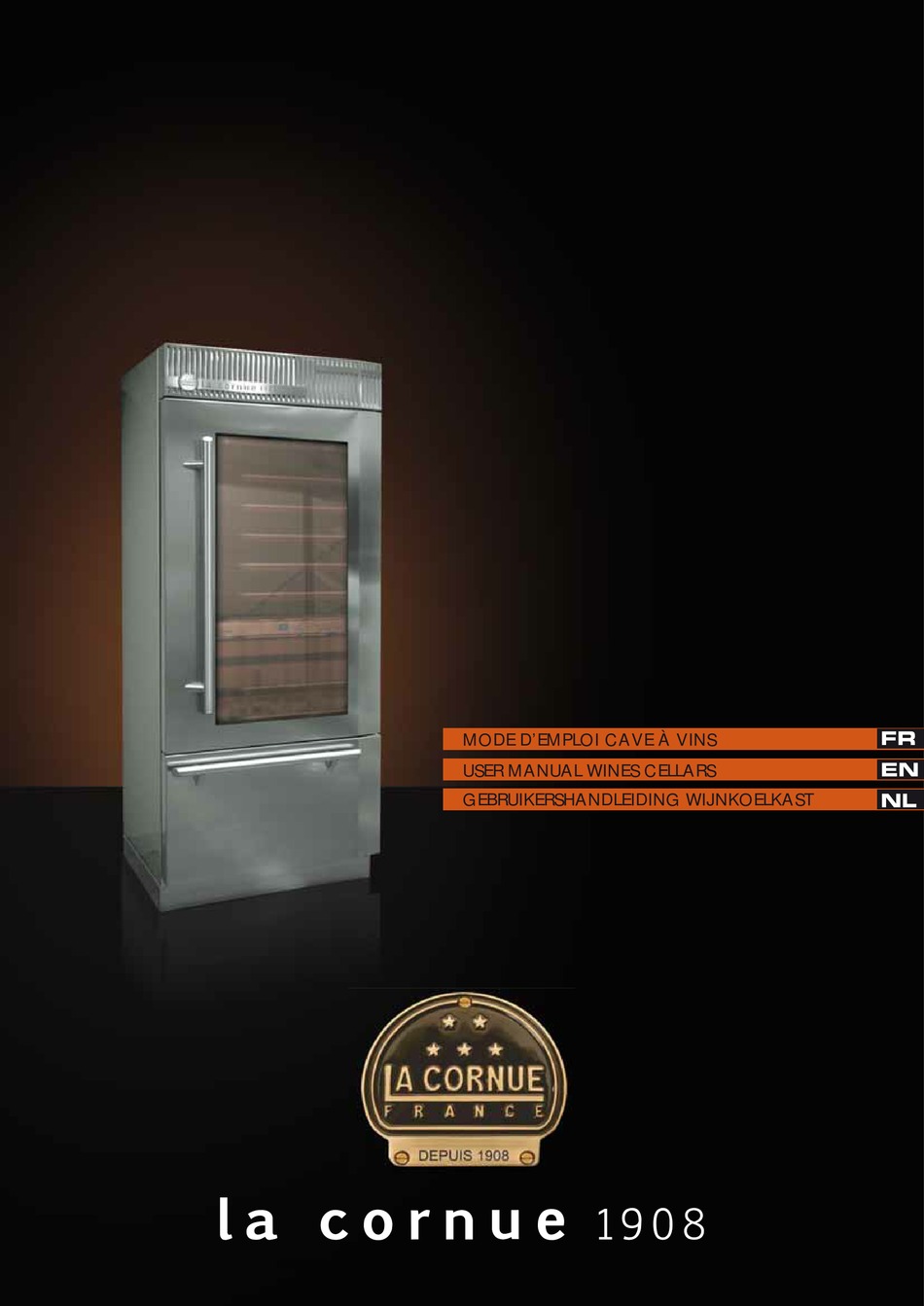 LA CORNUE UTILCAVEAVIN2 USER MANUAL Pdf Download ManualsLib