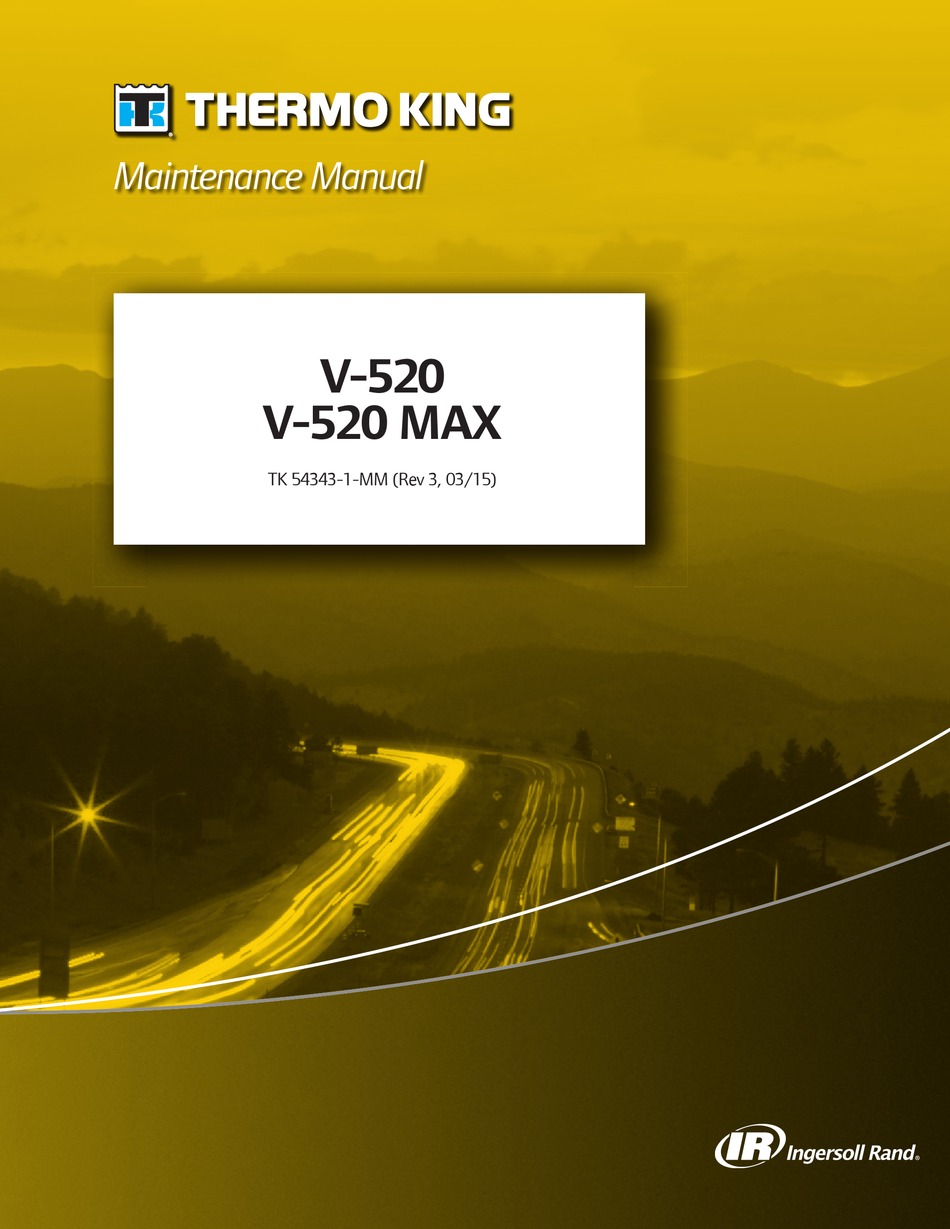 INGERSOLLRAND THERMO KING V520 SERIES MAINTENANCE MANUAL Pdf Download