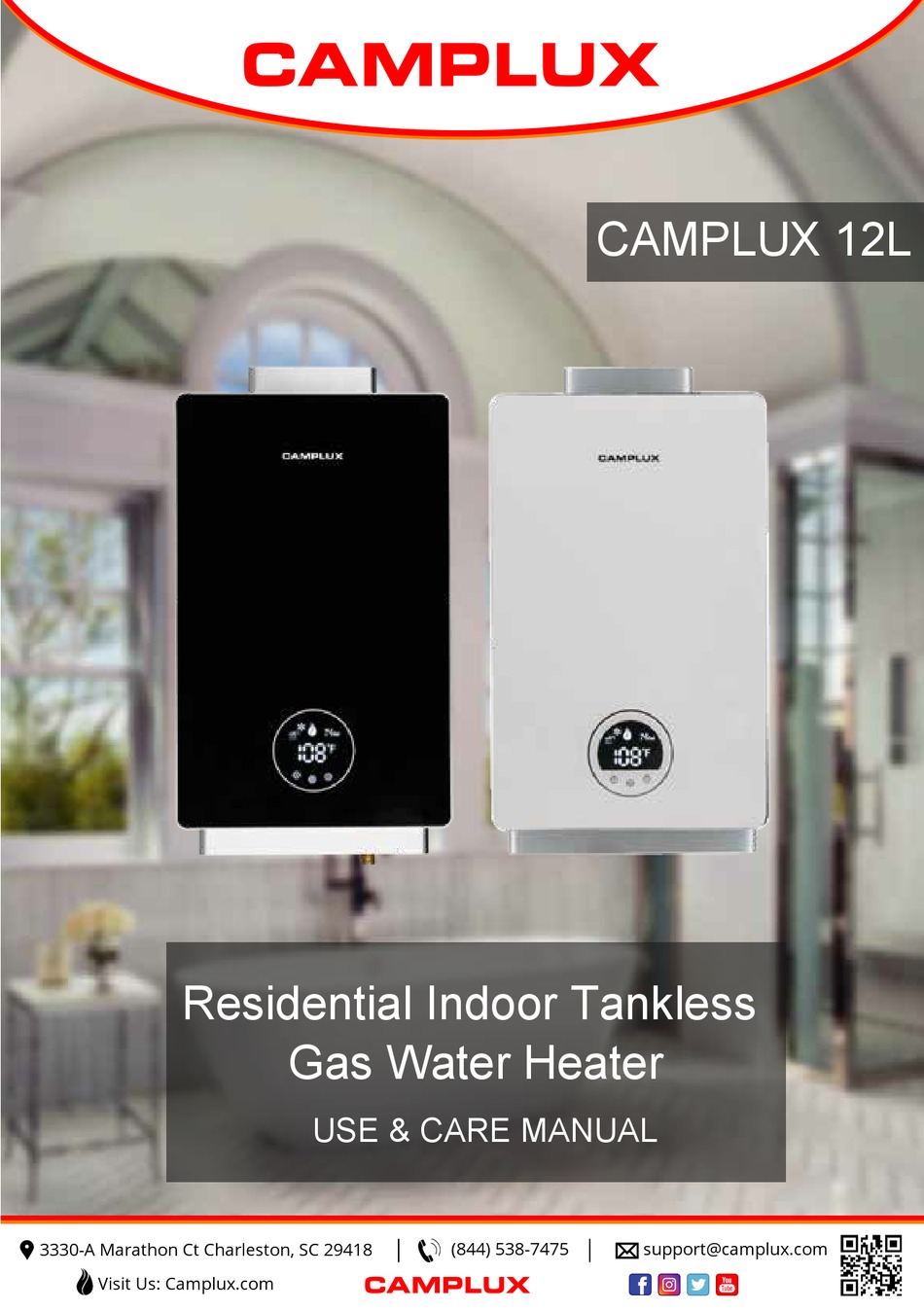 Camplux Ca318 Use Care Manual Pdf Download Manualslib