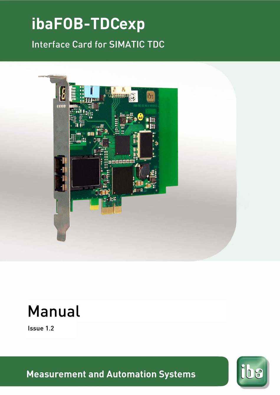 IBA IBAFOBTDCEXP MANUAL Pdf Download ManualsLib