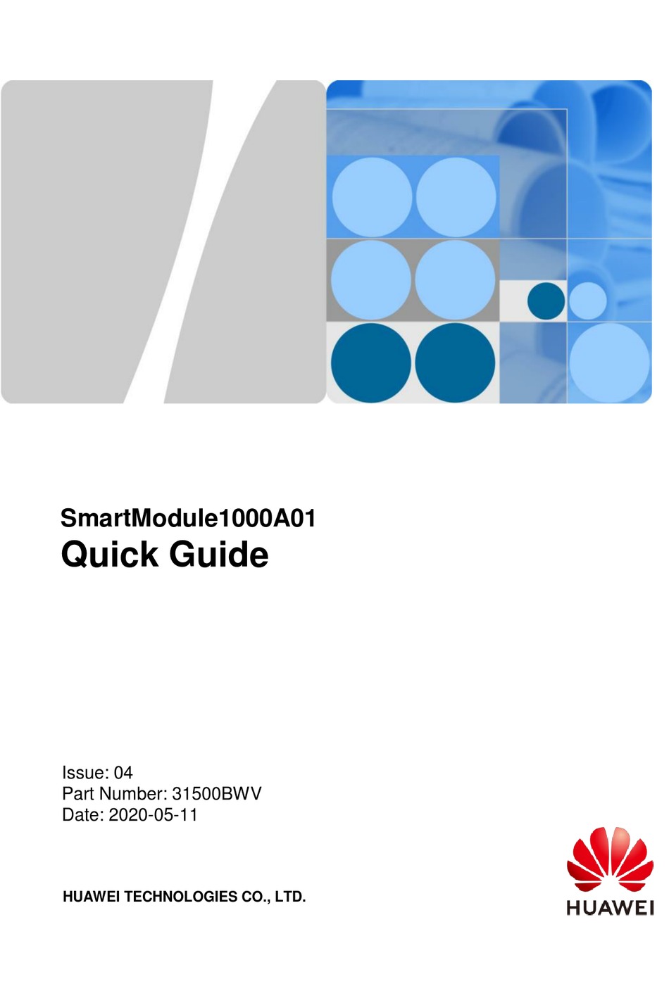 HUAWEI SMARTMODULE1000A01 QUICK MANUAL Pdf Download | ManualsLib