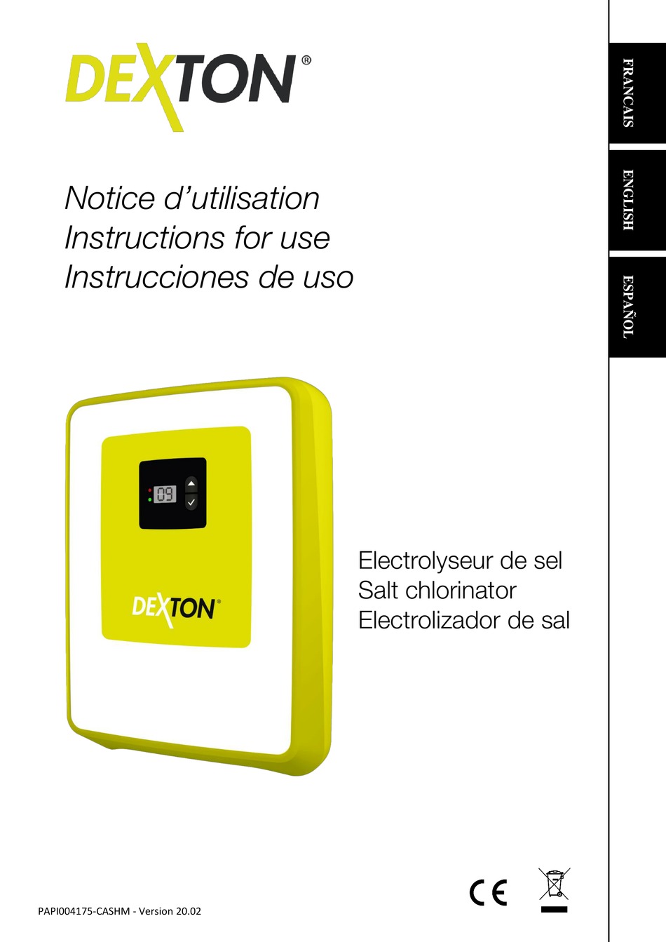 DEXTON 19/95 INSTRUCTIONS FOR USE MANUAL Pdf Download ManualsLib