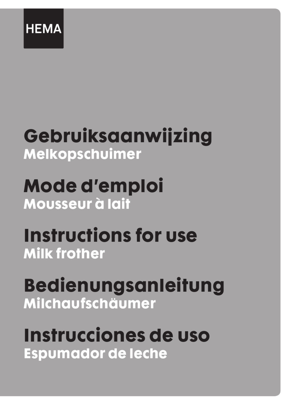 HEMA MMF010 INSTRUCTIONS FOR USE MANUAL Pdf Download ManualsLib