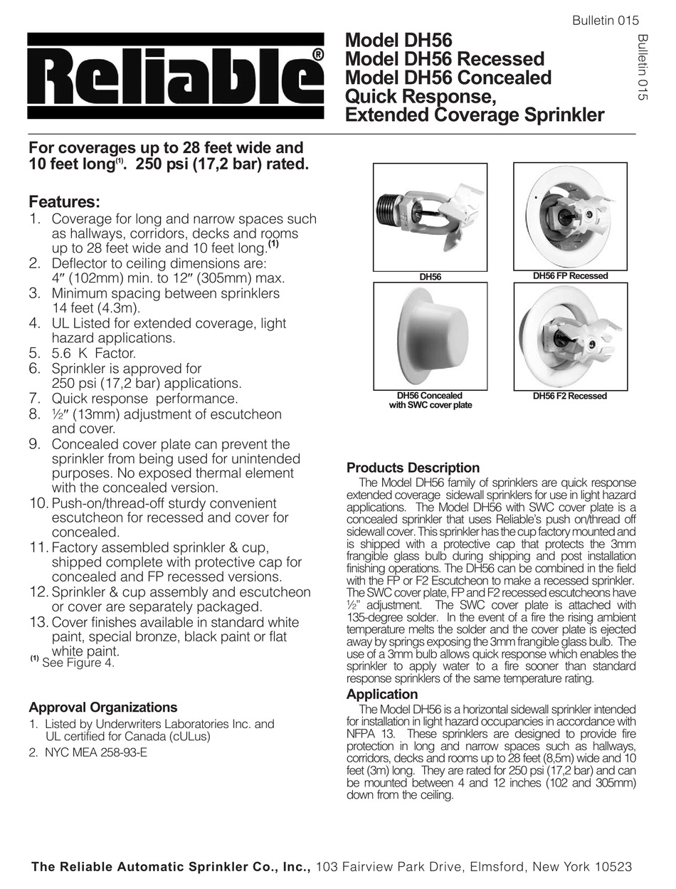 RELIABLE DH56 QUICK MANUAL Pdf Download ManualsLib