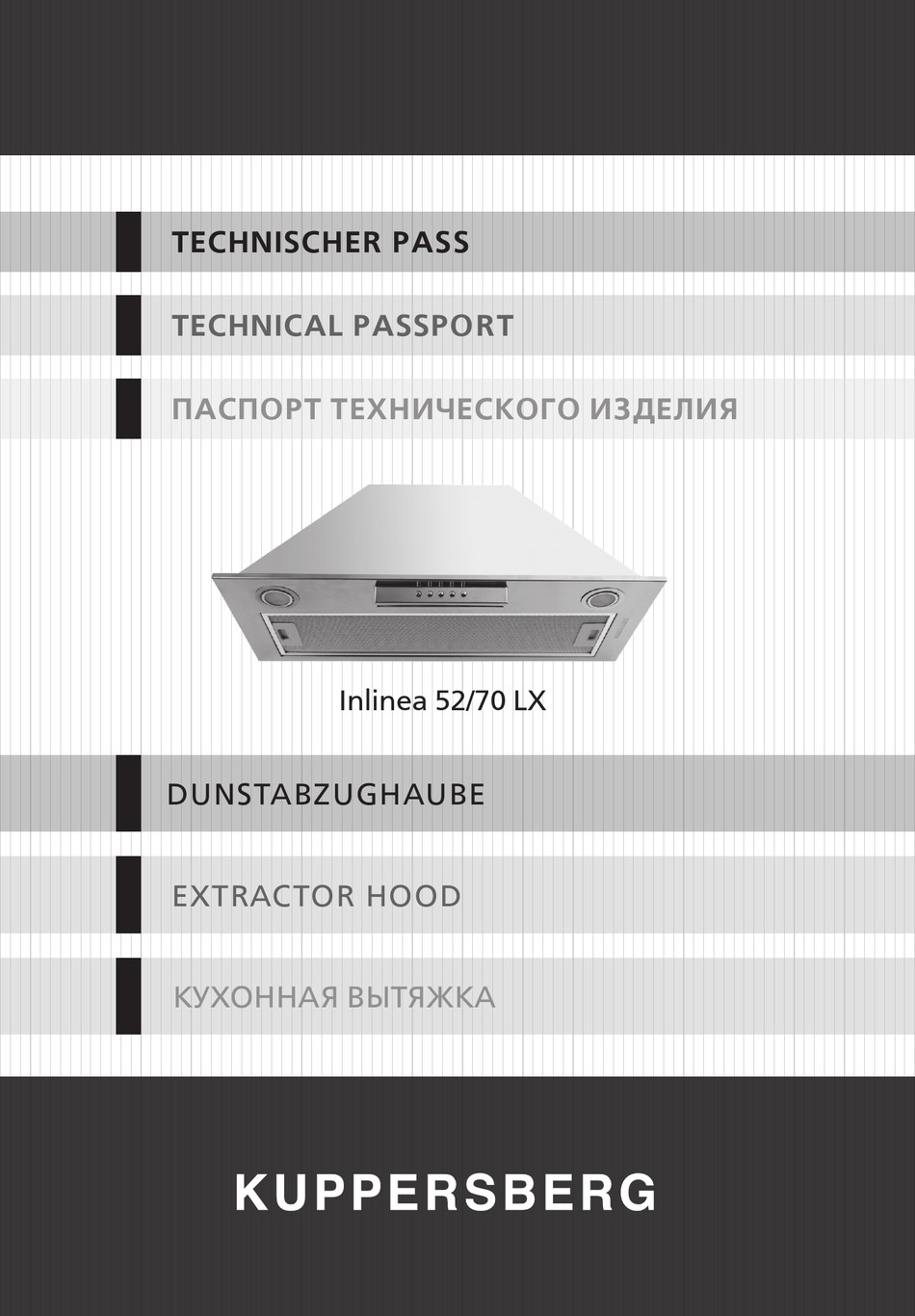 Kuppersberg inlinea 52 lx схема встраивания