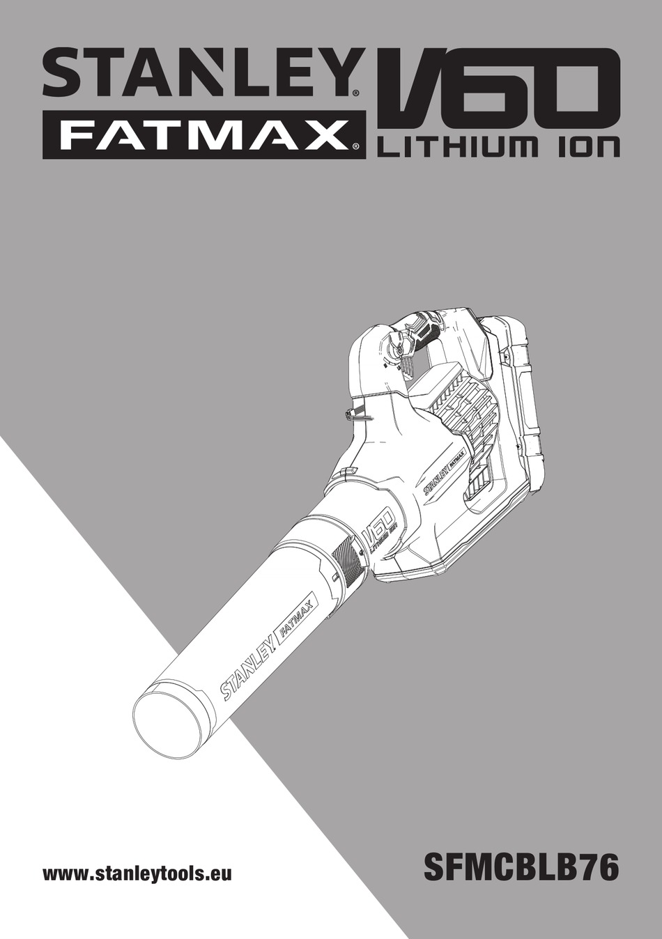 STANLEY FATMAX SFMCBLB76 ORIGINAL INSTRUCTIONS MANUAL Pdf Download