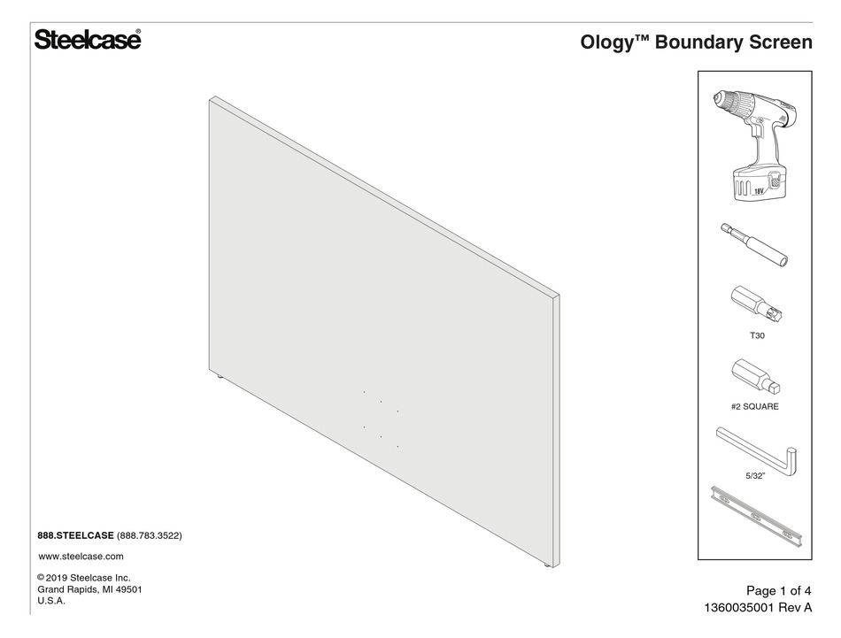 STEELCASE OLOGY MANUAL Pdf Download ManualsLib