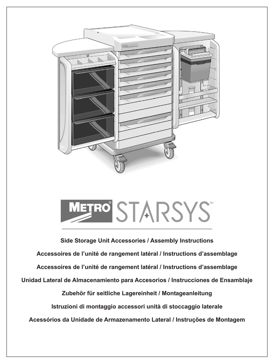 METRO DATAVAC STARSYS SXRPODBIN ASSEMBLY INSTRUCTIONS MANUAL Pdf