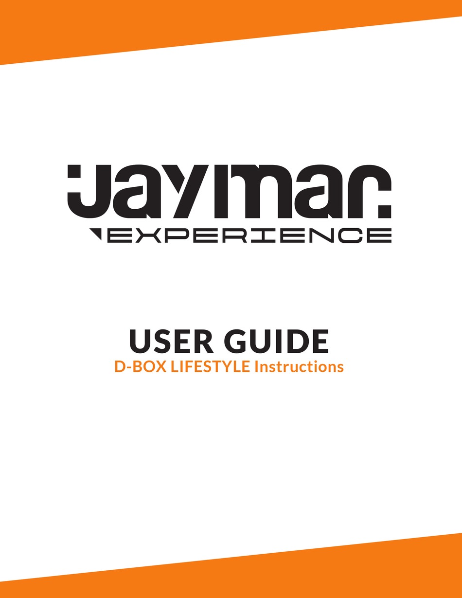 JAYMAR DBOX LIFESTYLE INSTRUCTIONS MANUAL Pdf Download ManualsLib