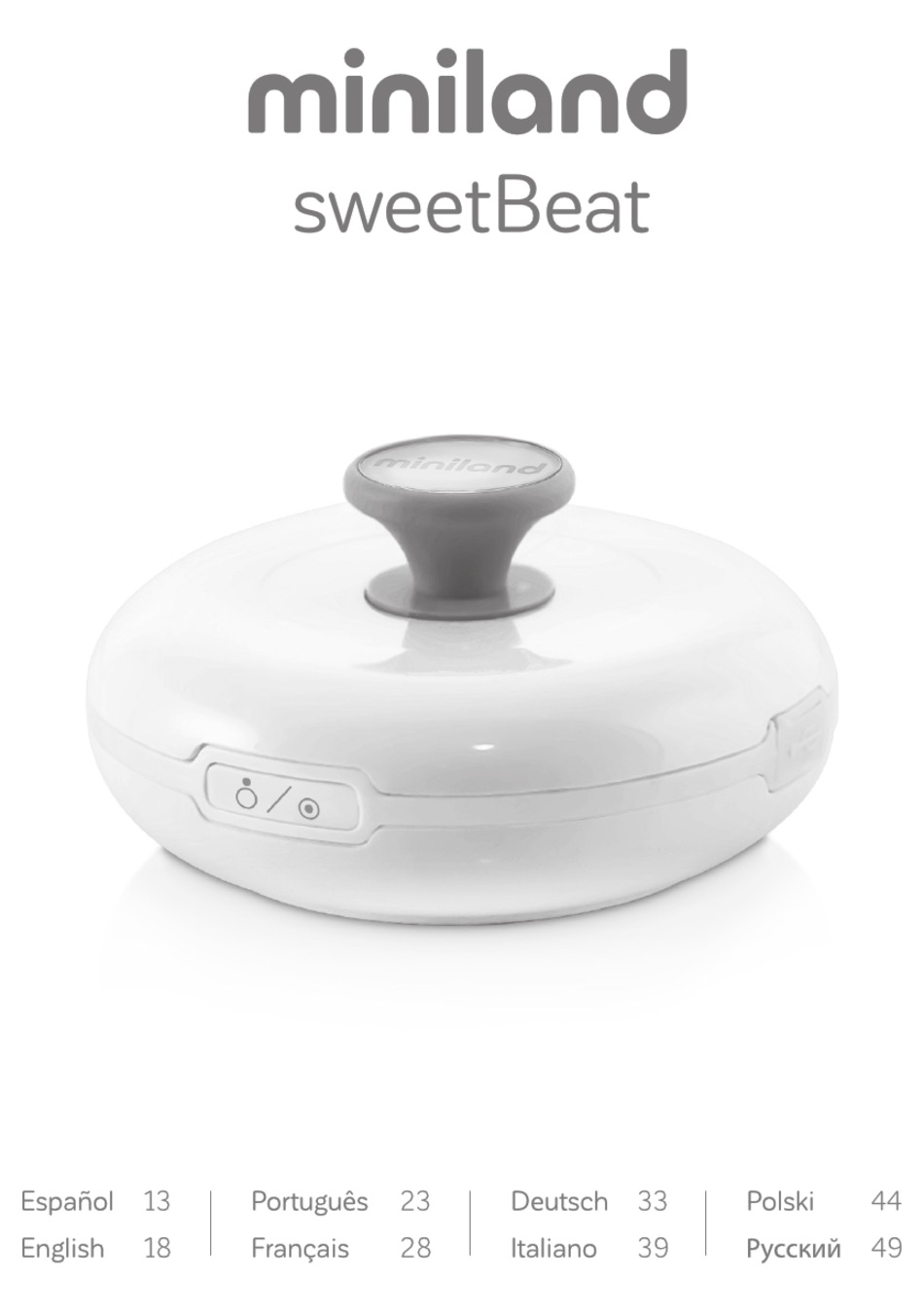 MINILAND SWEETBEAT INSTRUCTION MANUAL AND GUARANTEE Pdf Download