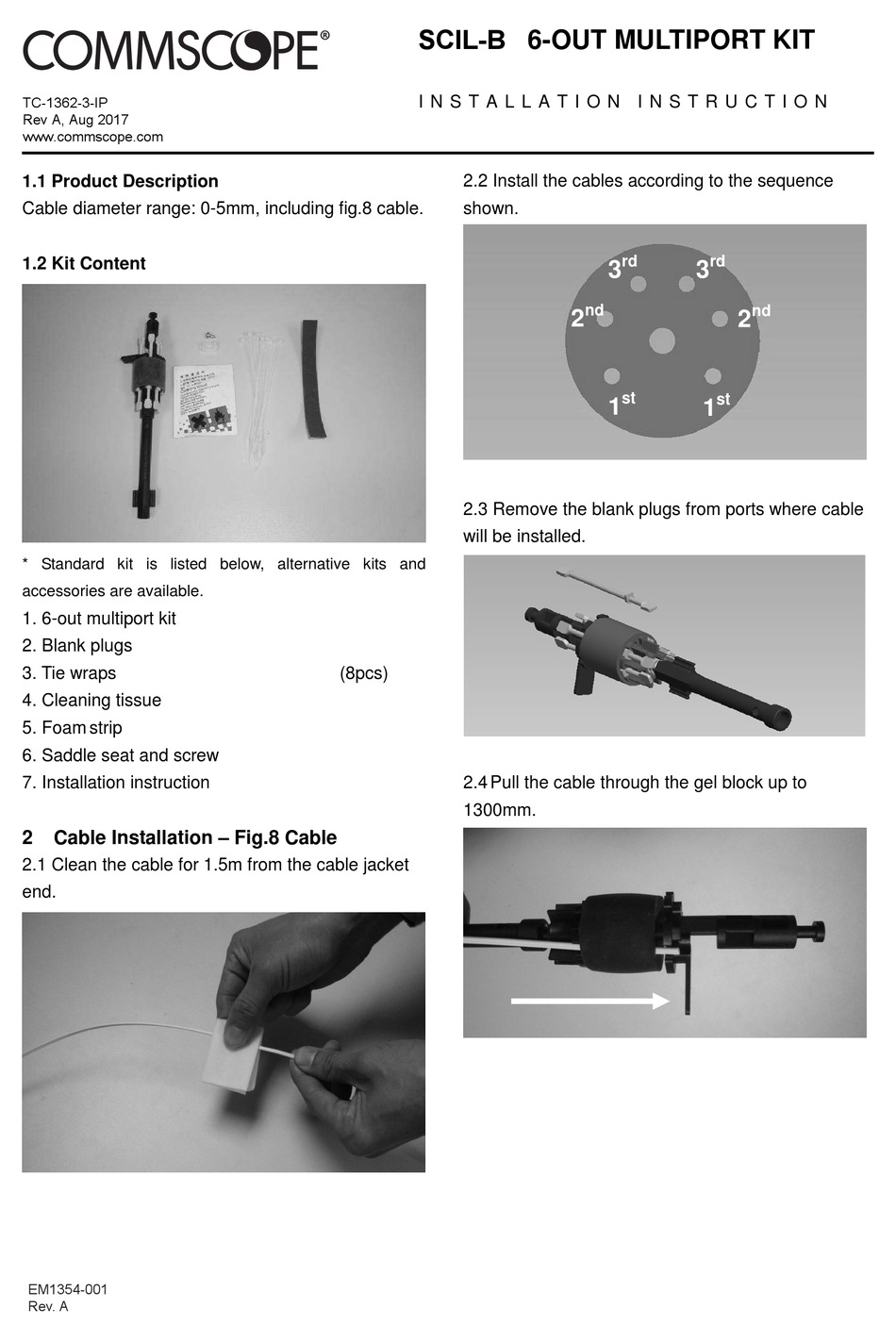 COMMSCOPE SCIL-B INSTALLATION INSTRUCTION Pdf Download | ManualsLib