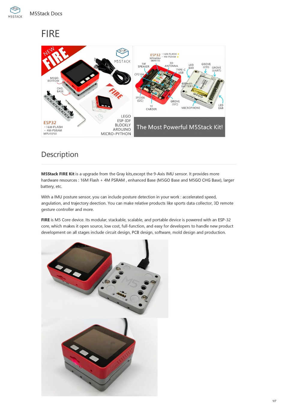 M5Stack FIRE IoT Download