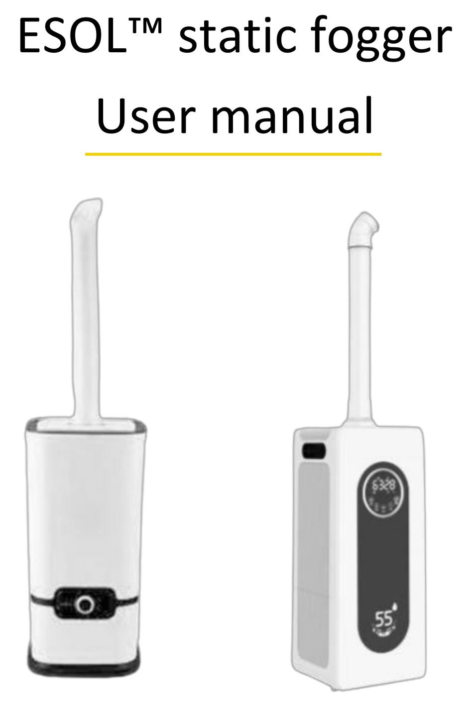 BRIDGE ESOL STATIC FOGGER USER MANUAL Pdf Download ManualsLib