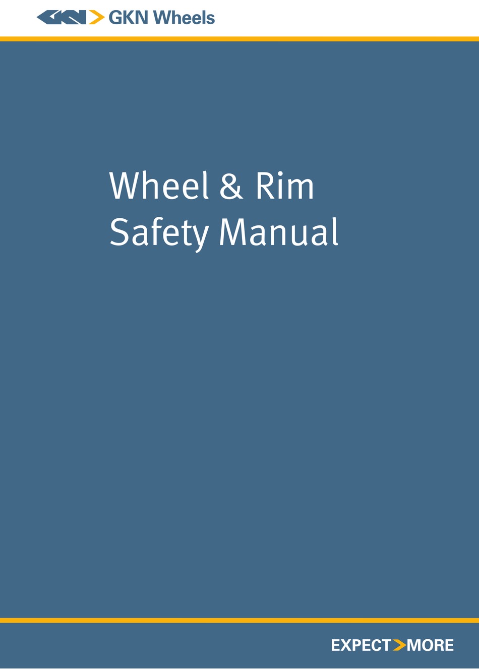 GKN WHEEL & RIM SAFETY MANUAL Pdf Download ManualsLib