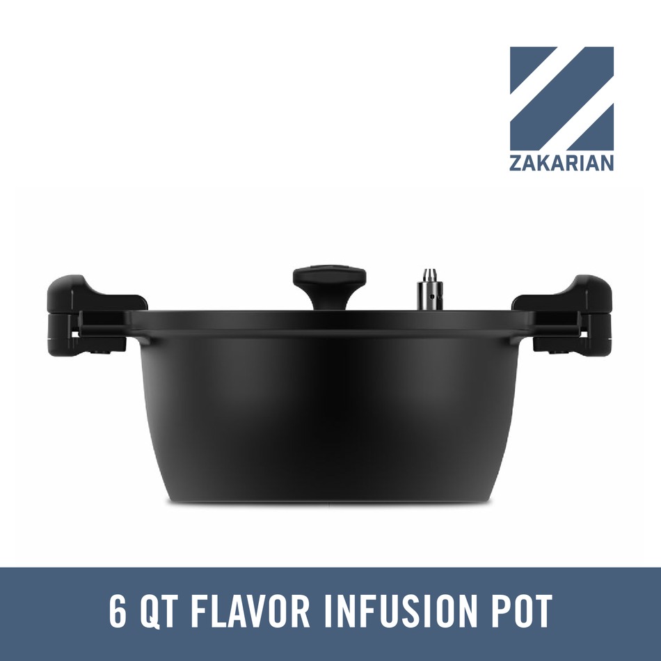 ZAKARIAN 6 QT FLAVOR INFUSION POT USE & CARE MANUAL Pdf Download