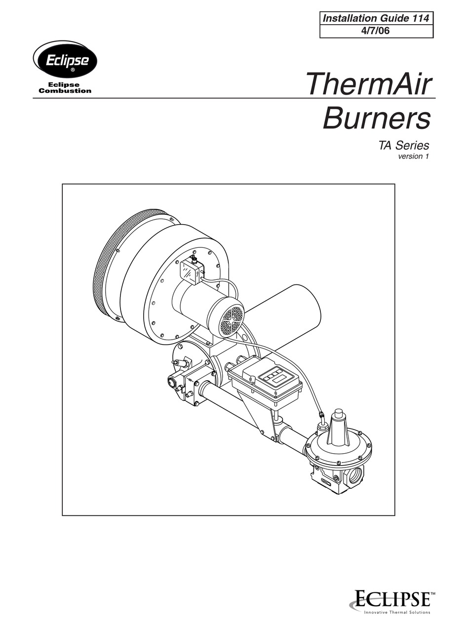 ECLIPSE TA SERIES INSTALLATION MANUAL Pdf Download ManualsLib