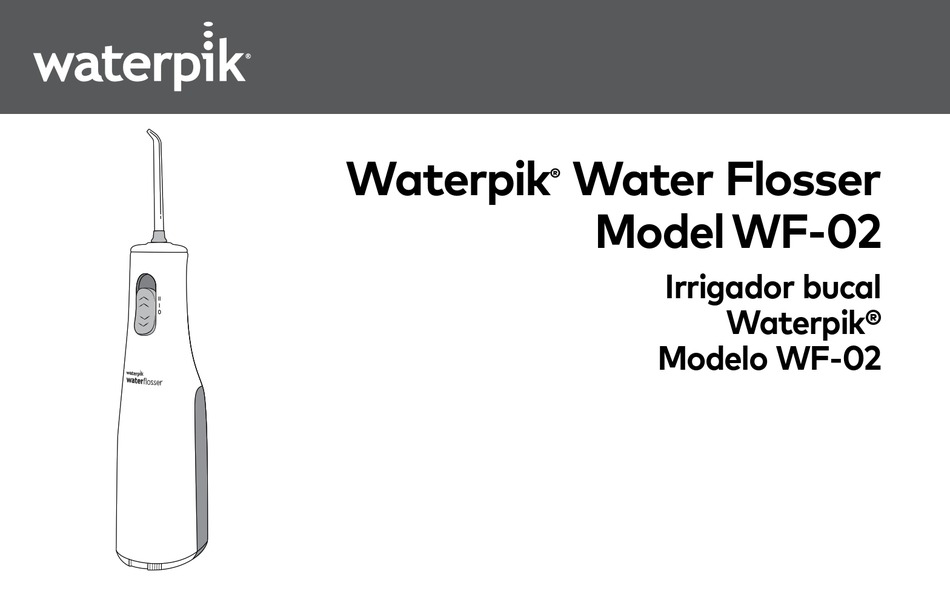 WATERPIK WF02 INSTRUCTION MANUAL Pdf Download ManualsLib