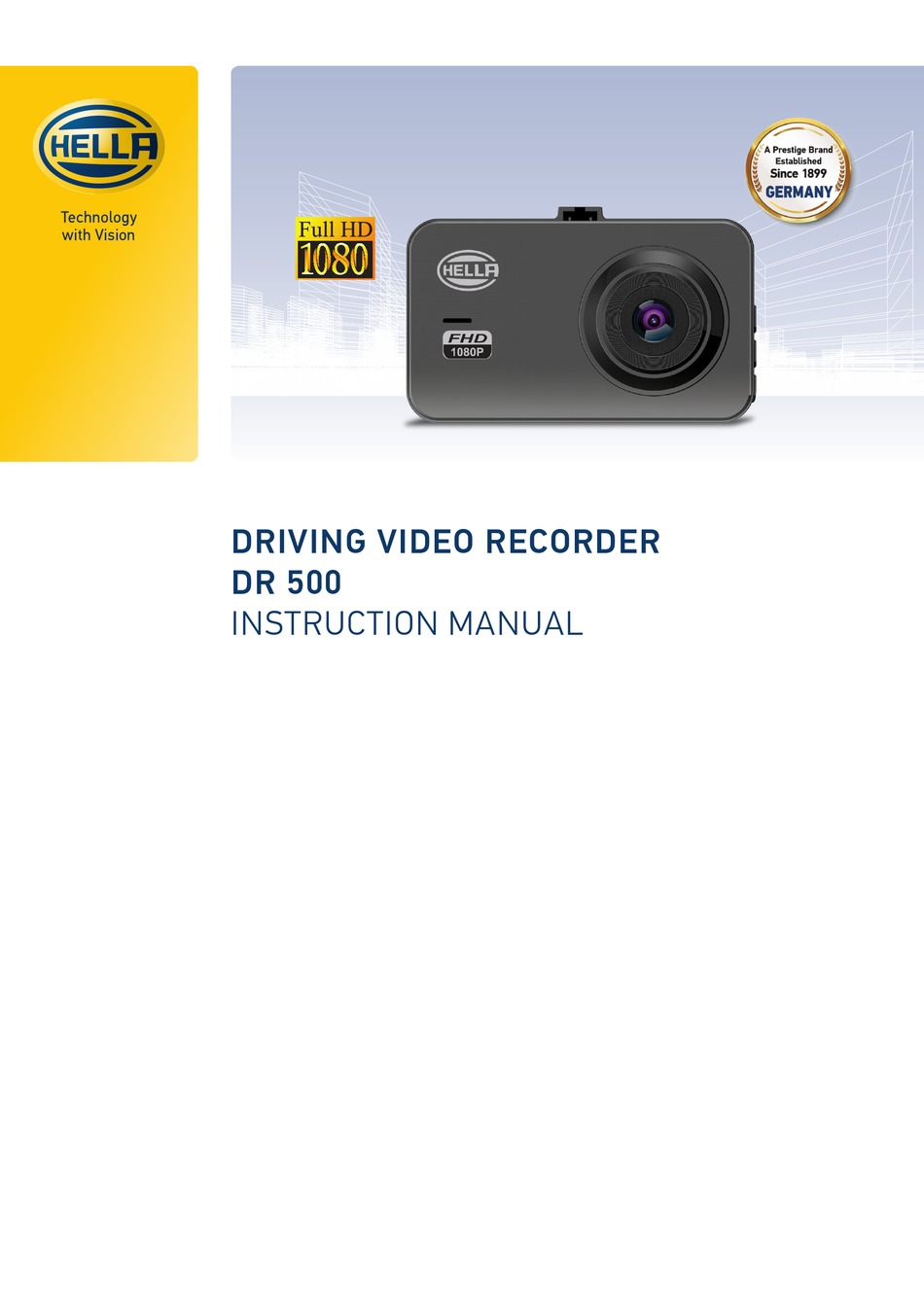 HELLA DR 500 INSTRUCTION MANUAL Pdf Download | ManualsLib