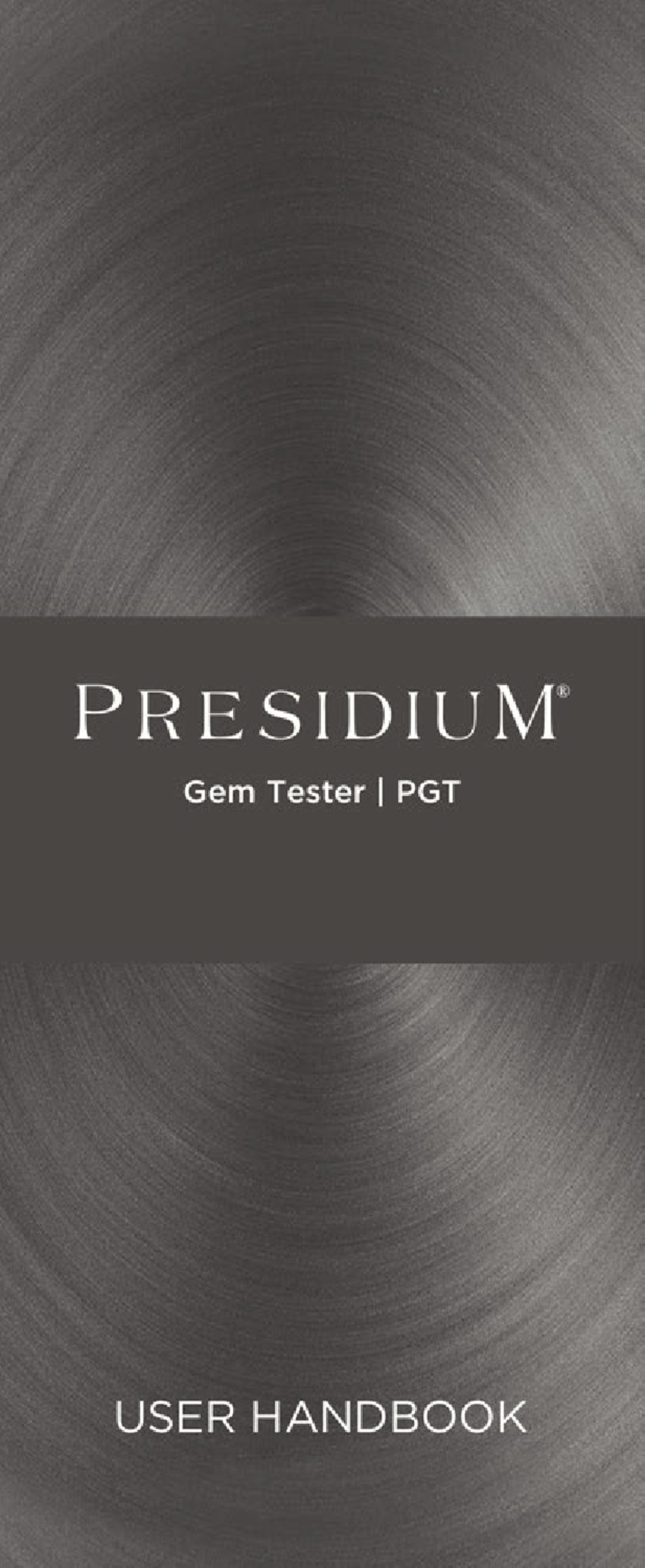 Presidium Gem Tester (PGT) - Performing A Test & Reading 