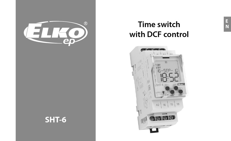 ELKO SHT6 MANUAL Pdf Download ManualsLib
