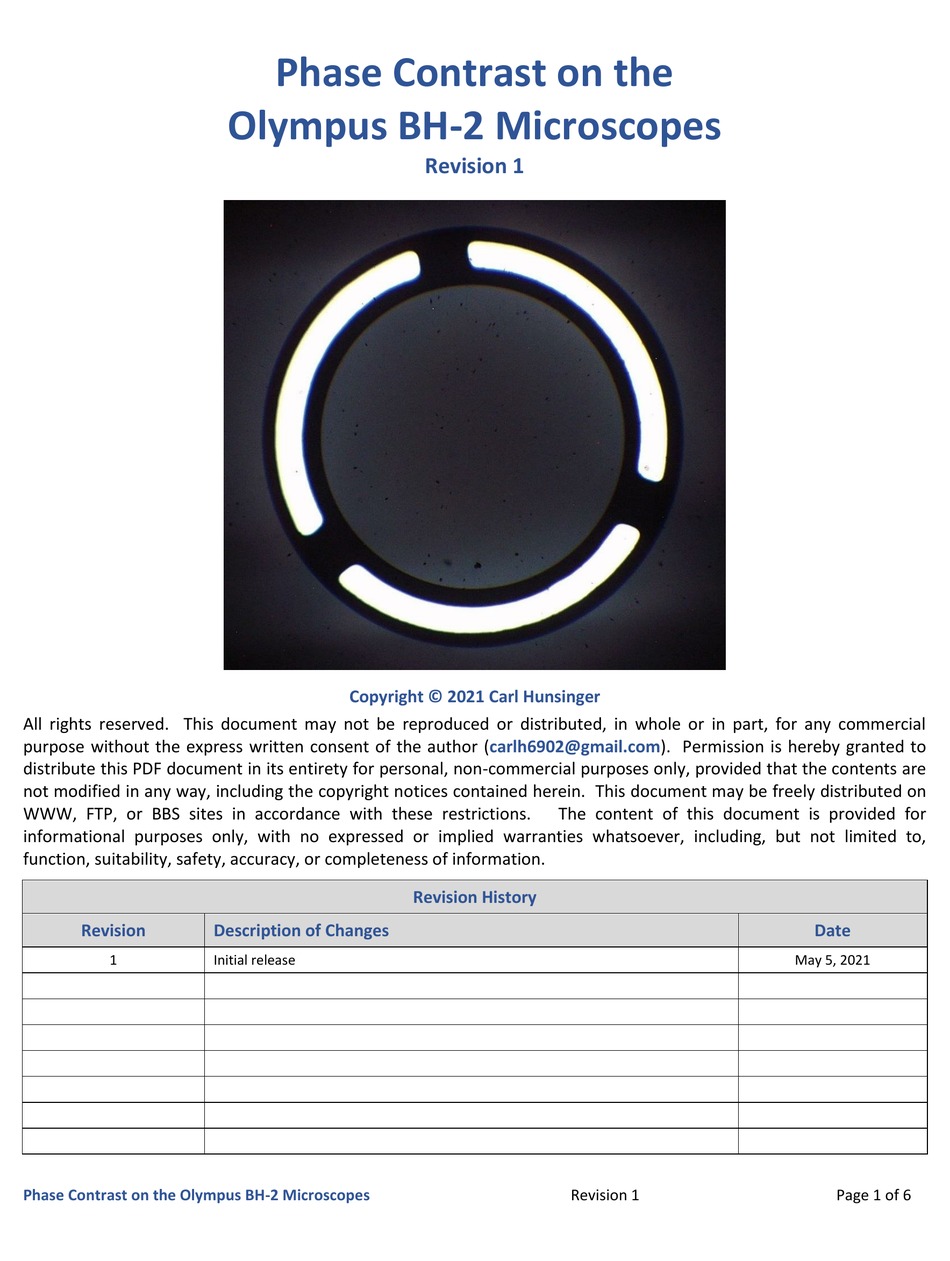 OLYMPUS BH2 MANUAL Pdf Download ManualsLib