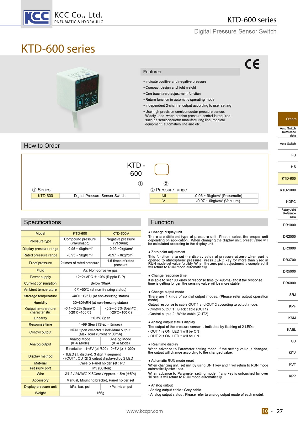 KCC KTD600 SERIES MANUAL Pdf Download ManualsLib
