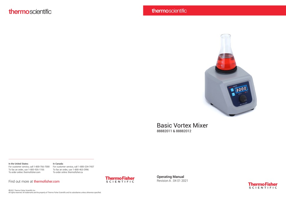 Thermo Fisher Scientific Digital Vortex Mixer