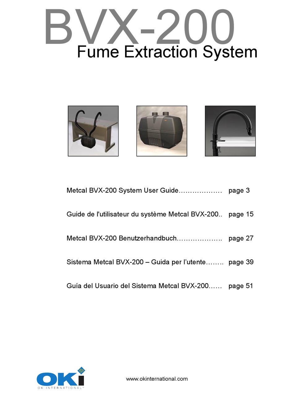 OKI BVX200 USER MANUAL Pdf Download ManualsLib