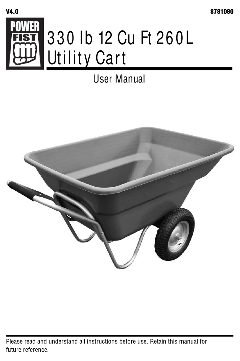 POWER FIST 8781080 USER MANUAL Pdf Download ManualsLib